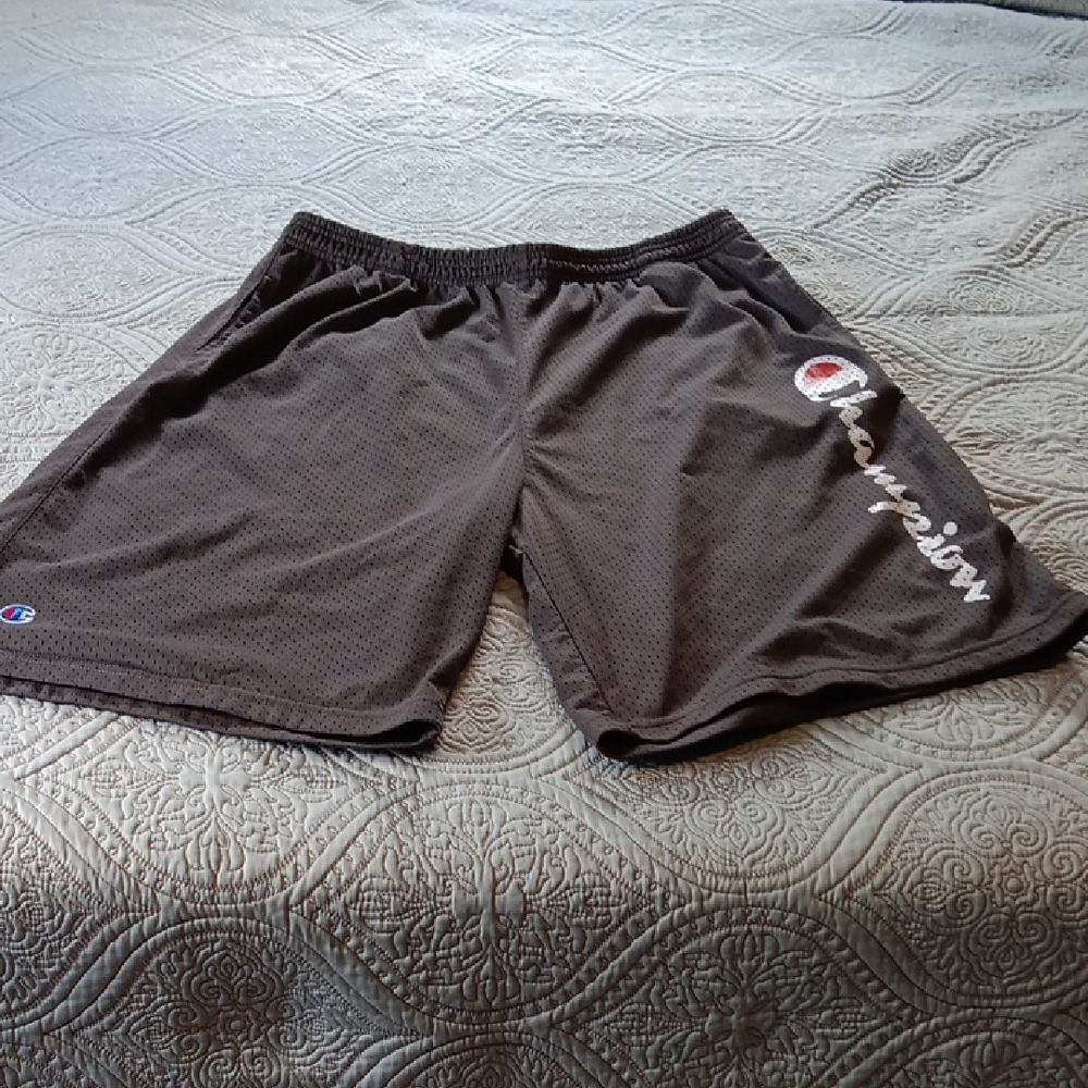 Champion Charcoal Athletic Shorts Lightweight Performance XXL